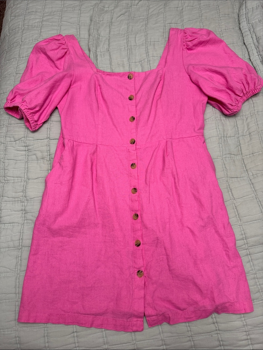 Old Navy Pink Smocked Tube Top